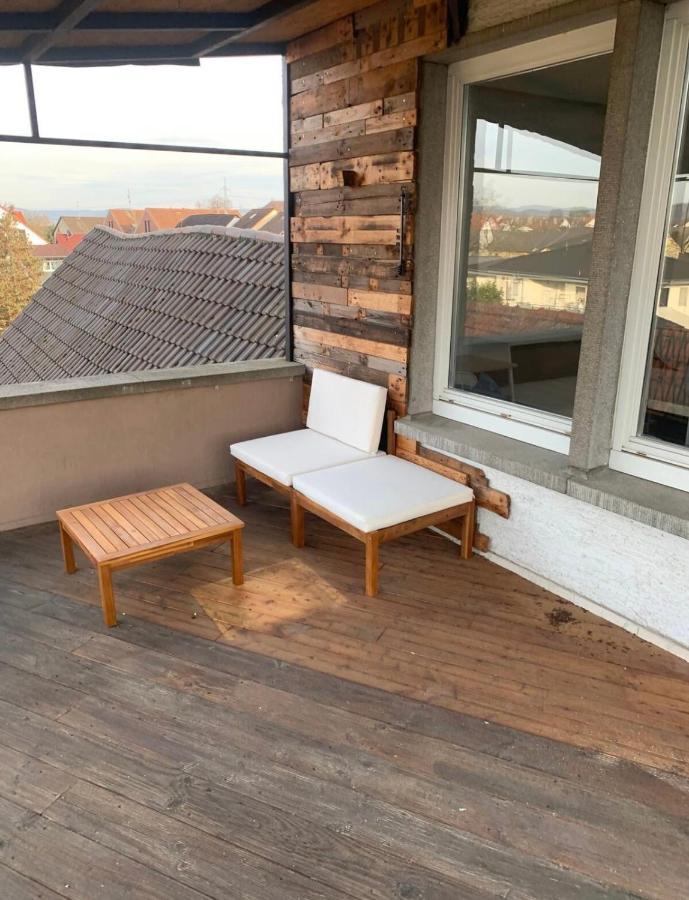Mainpark Apartment 4 Schlafzimmer Bis Zu 10 Personen Direkt Ueber Aschaffapartment Bei Aschaffenburg Mainaschaff Eksteriør billede