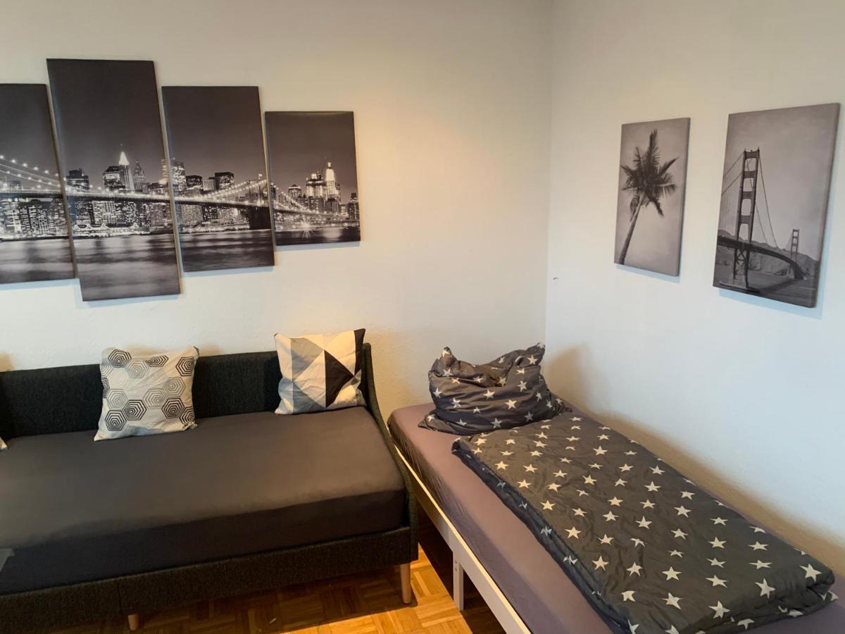 Mainpark Apartment 4 Schlafzimmer Bis Zu 10 Personen Direkt Ueber Aschaffapartment Bei Aschaffenburg Mainaschaff Eksteriør billede