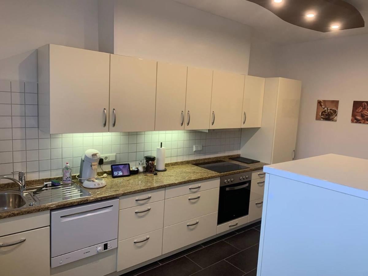 Mainpark Apartment 4 Schlafzimmer Bis Zu 10 Personen Direkt Ueber Aschaffapartment Bei Aschaffenburg Mainaschaff Eksteriør billede
